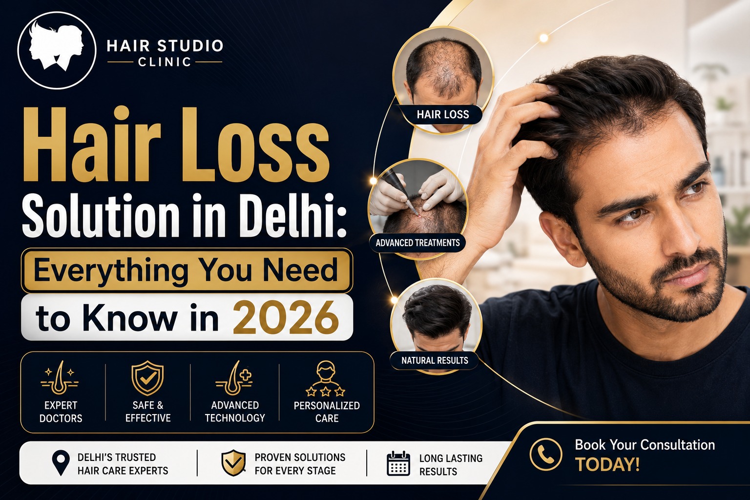 Hair Loss Solution in Delhi Everything You Need to Know in 2026