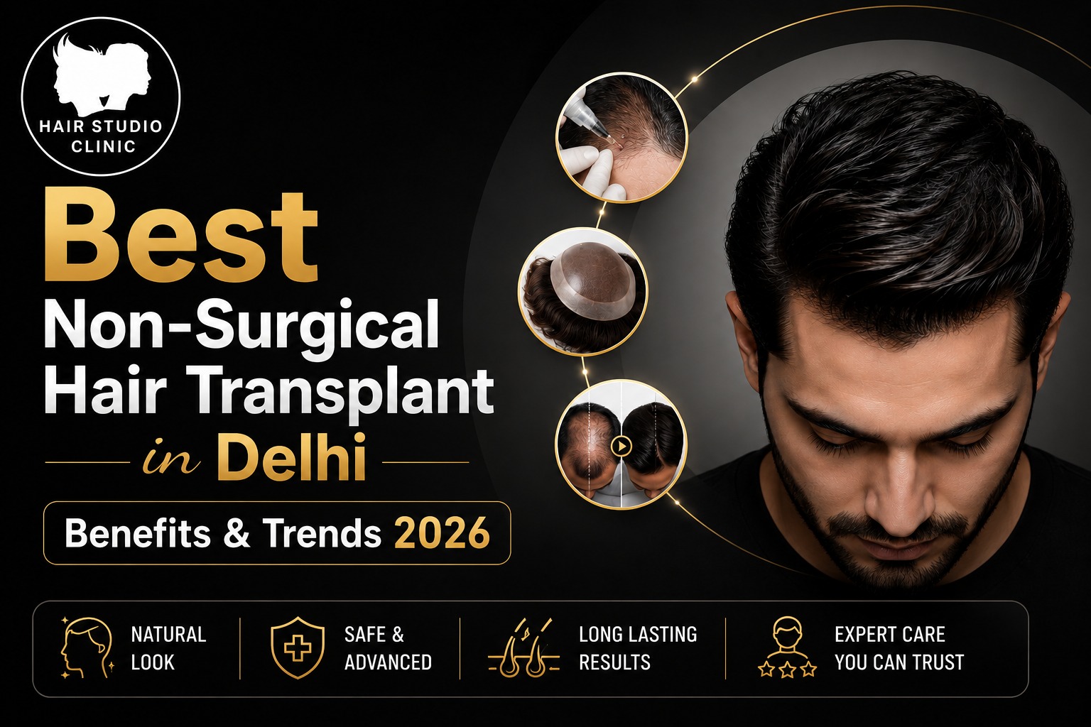 Best Non-Surgical Hair Transplant in Delhi | Guide 2026