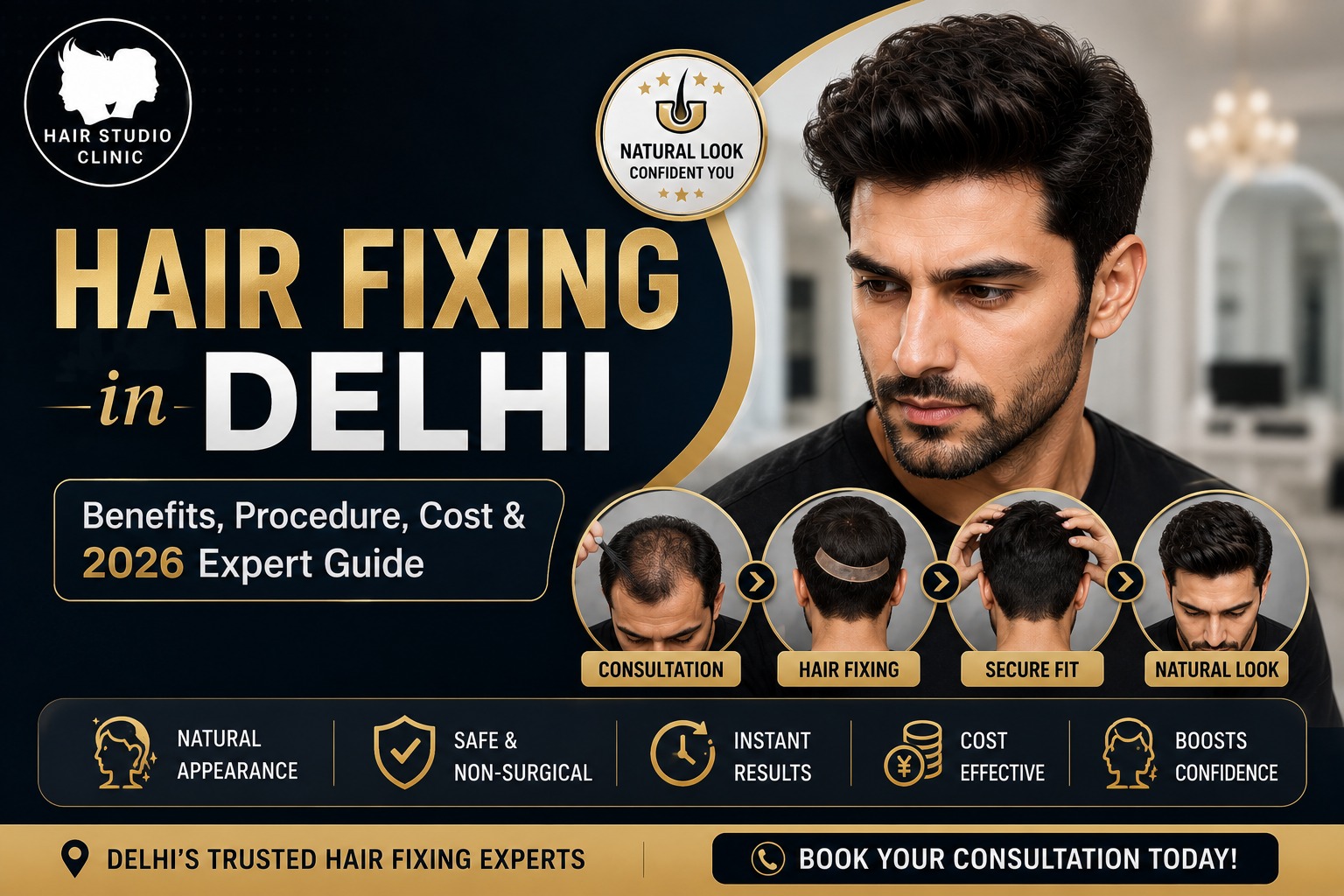 Hair Fixing in Delhi: Benefits, Procedure, Cost & 2026 Expert Guide